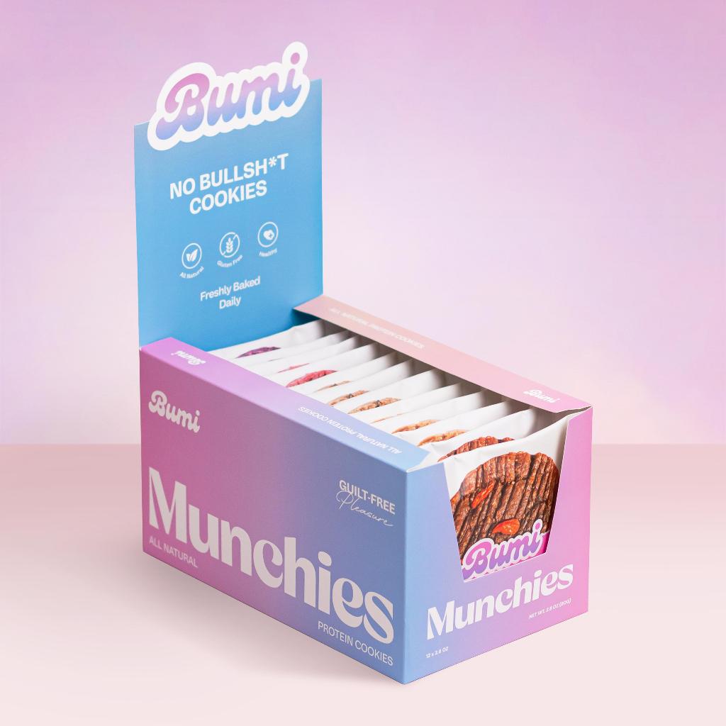 

Love Bumi Munchies Box of 12 Cookies for 440K (SAVE 40K)