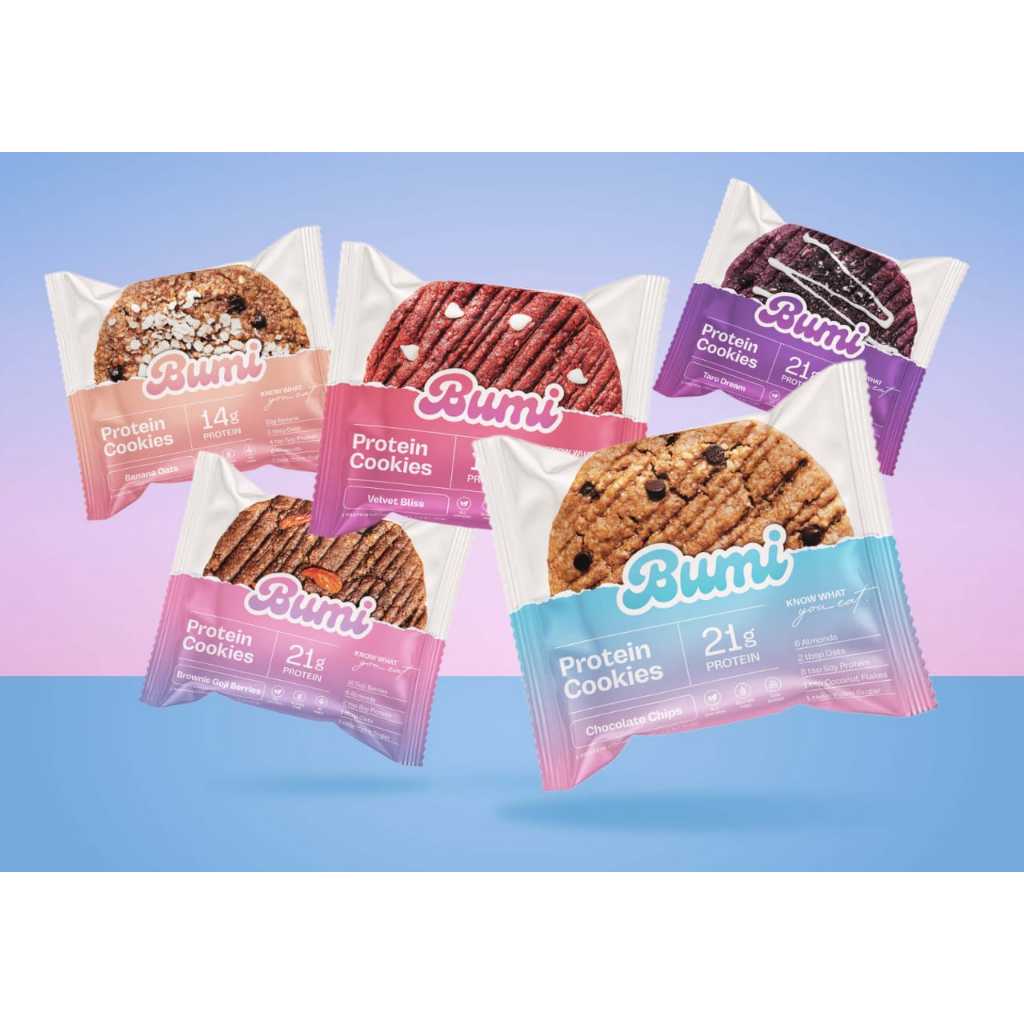 

Love Bumi Bali 6 Cookies for 220K (SAVE 20K) High Protein Gluten-Free Cookies