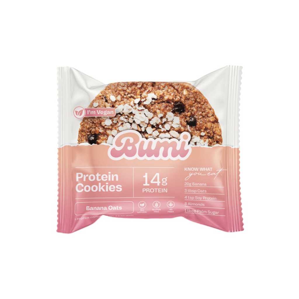 

Love Bumi Banana Oats High Protein Gluten-Free VEGAN Cookies