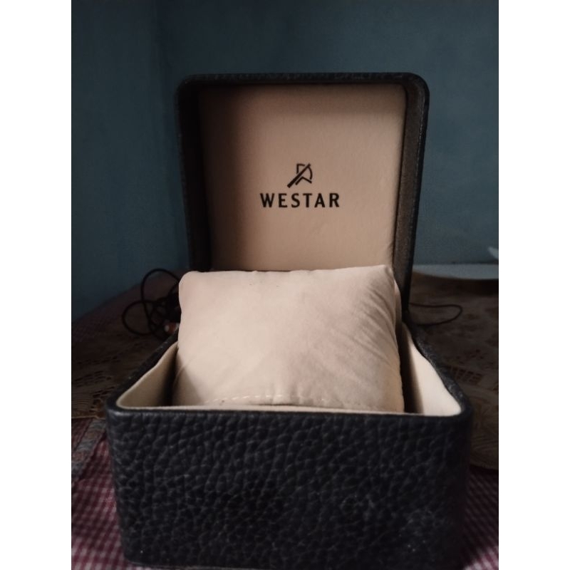 kotak jam tangan westar original