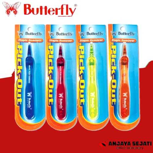 

Stapler Remover Butterfly | Pembuka Pencabut Staples