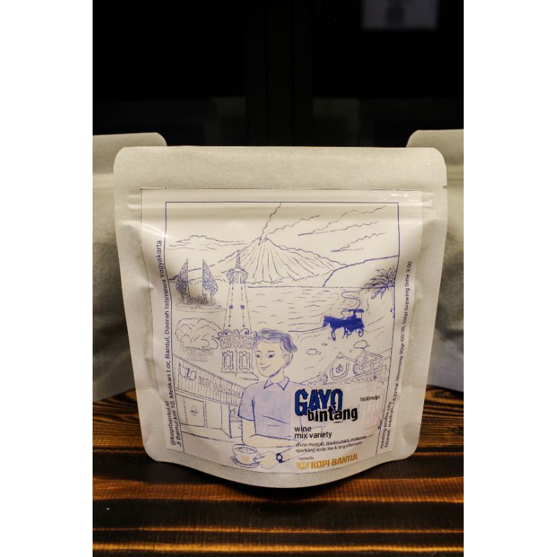 

GAYO BINTANG Wine Mix Variety Filter Roast 200gr