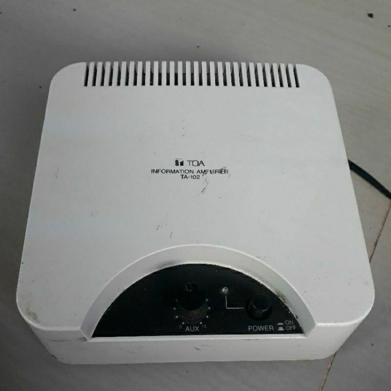 Mesin ampli toa TA 102A original