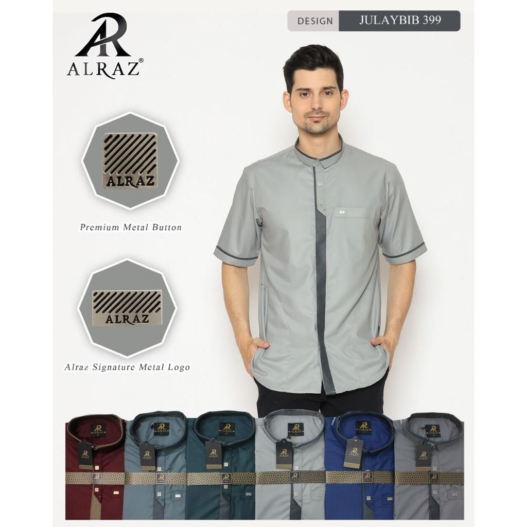 Ahwarumi - Baju Koko Alraz Lengan Panjang