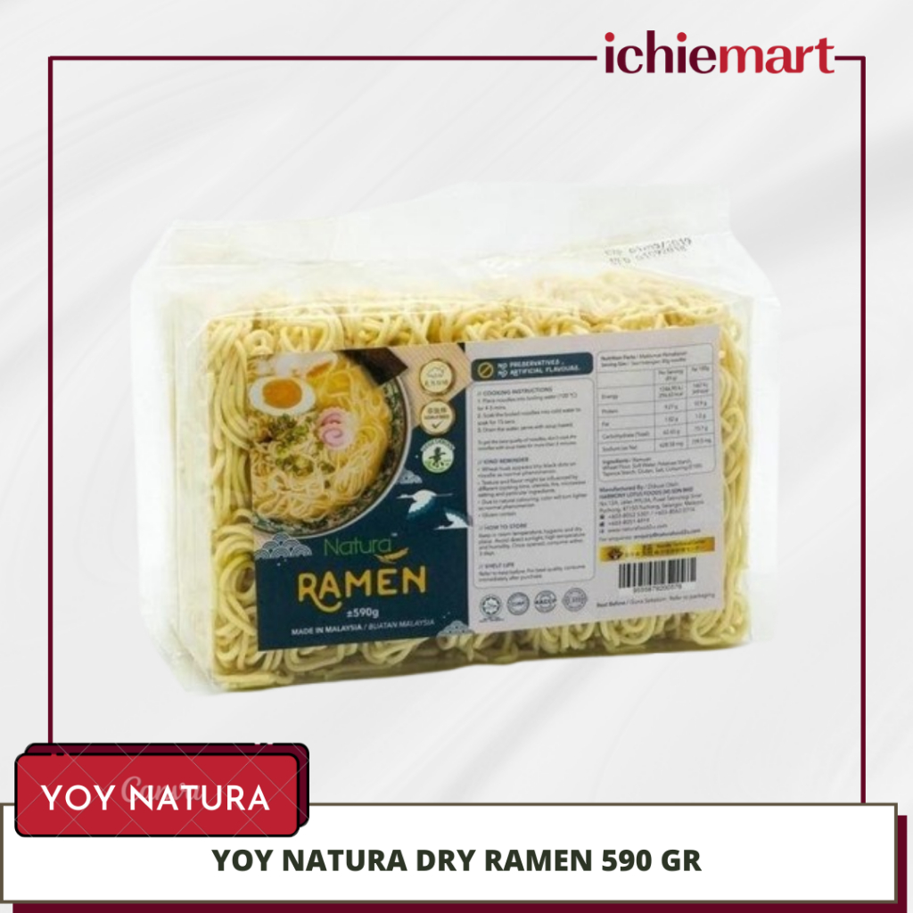 

Yoy Natura Dry Ramen 590 GR / Mie Ramen Kering