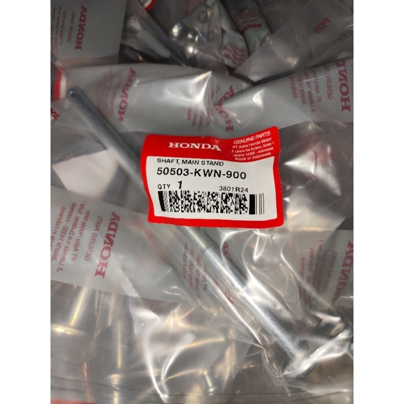 Shaft Main Stand/As Standar Tengah Honda. VARIO 125 FI. 50503-KWN-900.  ORI