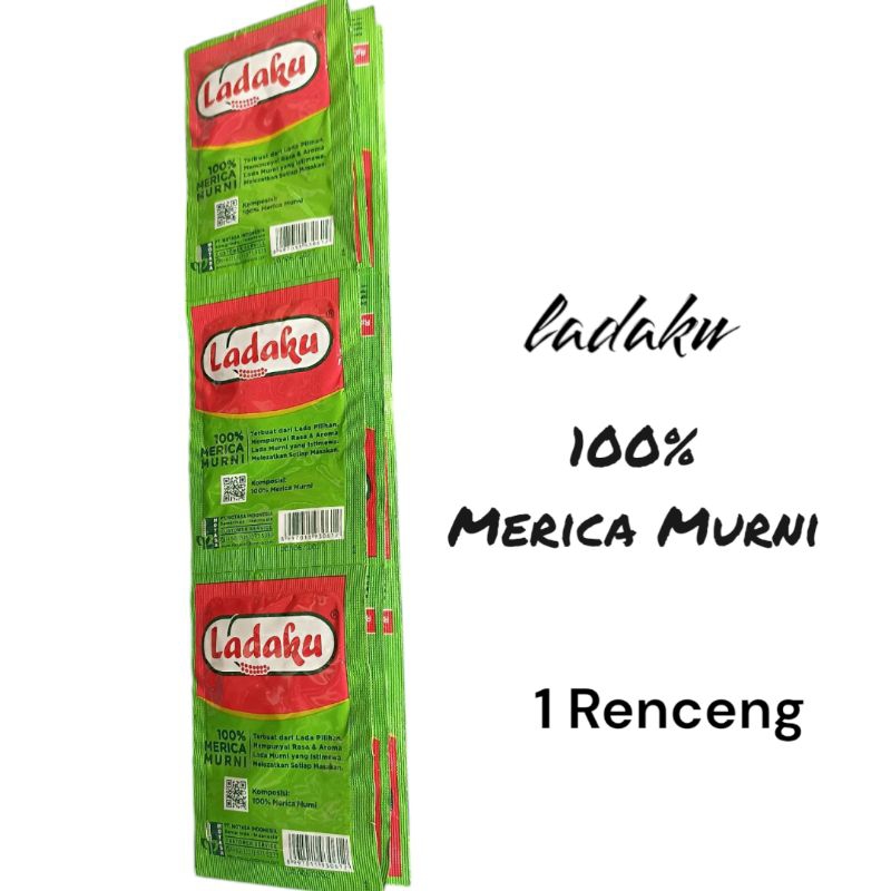 

Ladaku 100% Merica Murni Bumbu Dapur 2,5gr 1 Renceng