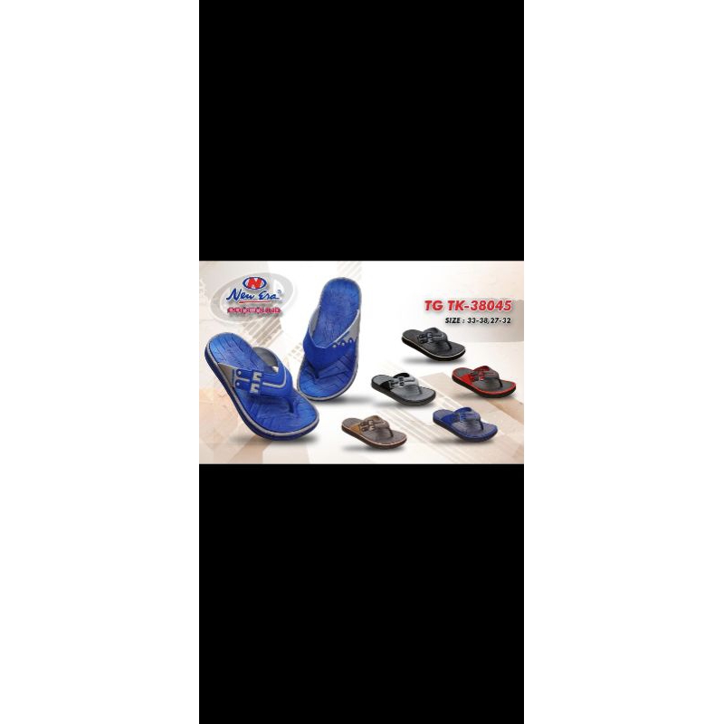 sandal New era jepit anak laki laki