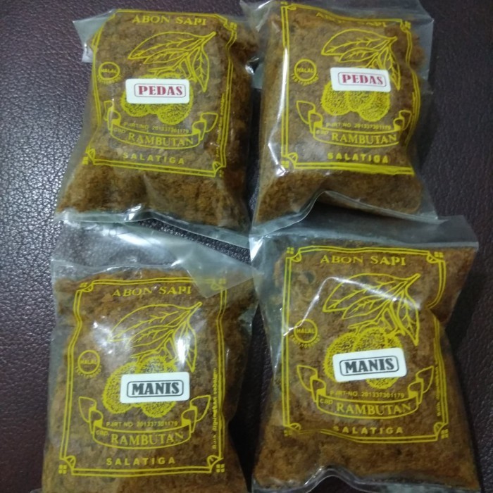 

Abon Sapi Cap Rambutan 250 gr | Abon Sapi Manis / Pedas