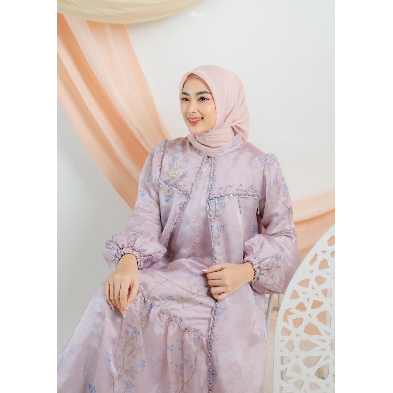 Ready ✅ Naya Midi Dress || Rayya Dress by Halwa Apparel ✔️ COD ✔️ Dress || Ootd kondangan || Dress p