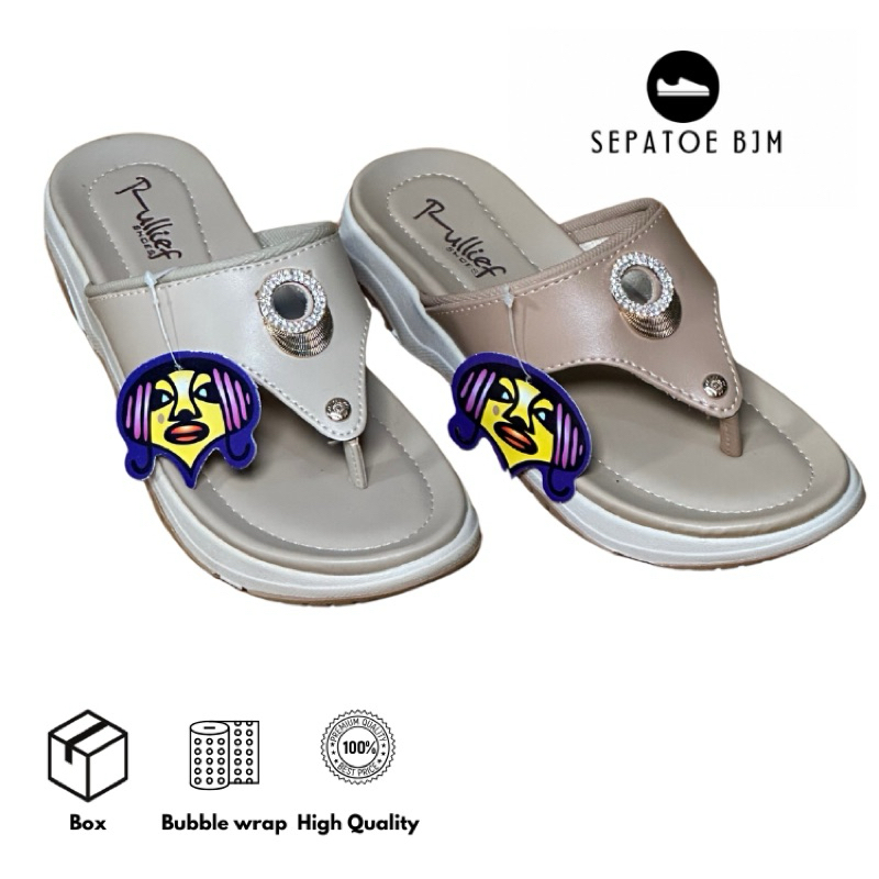 RULLIEF PBL-529 | SANDAL WANITA CASUAL / SENDAL MODIS / SENDAL FASHION CEWEK