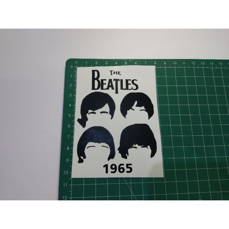 

stiker cutting the beatles