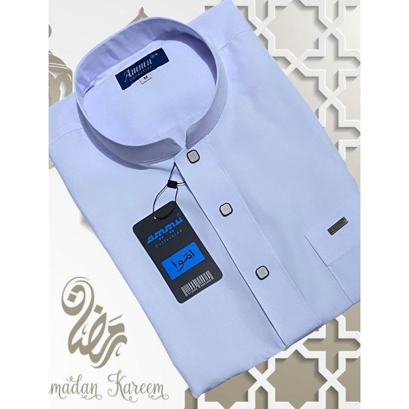 koko ammu putih/kemko sanghai/baju koko yamani