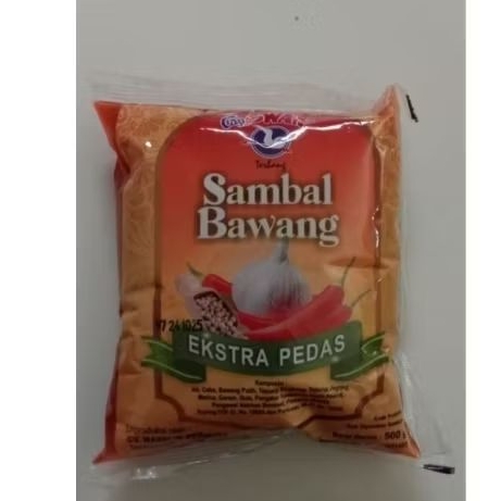 

sambal bawang extra pedas cap swan 500g