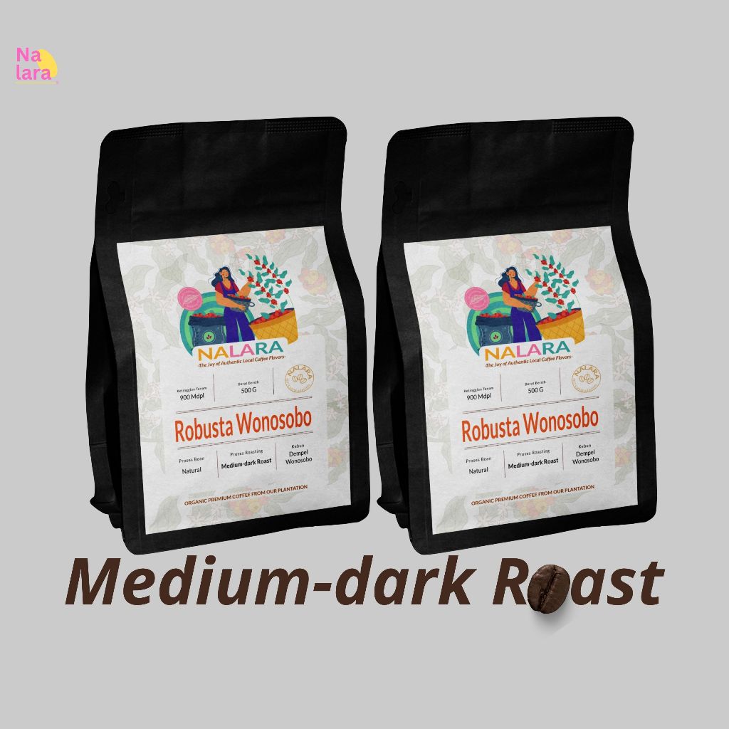 

Robusta Single Origin Natural Nalara Coffee – Biji Kopi Medium Dark Roast