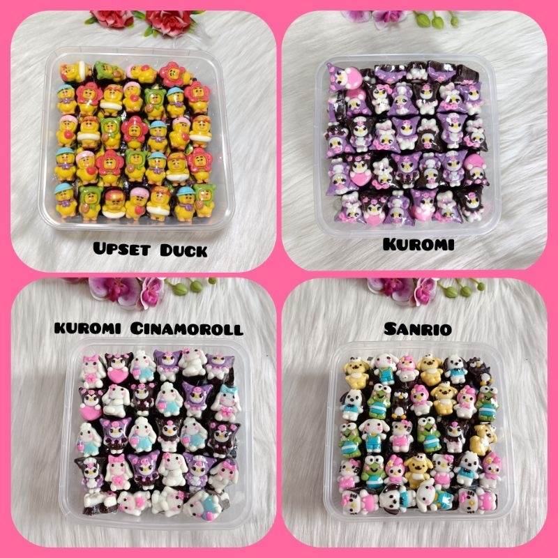 

Cokelat Karakter Upset Duck Kuromi Sanrio