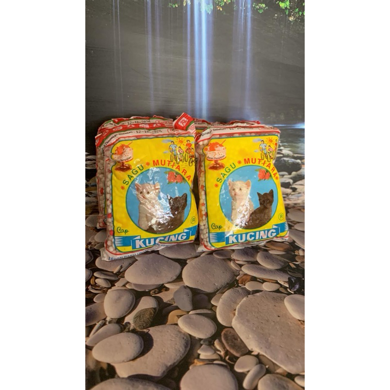 

mutiara mutiara cap kucing 100g-Bubur mutiara