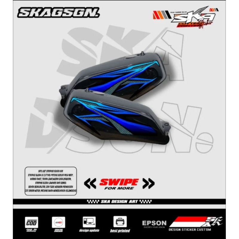 sticker striping RX king 2005 variasi vynil