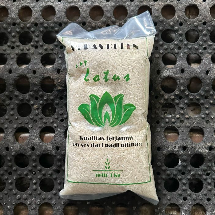 

BERAS LOKAL LOTUS KEMASAN 1 KG