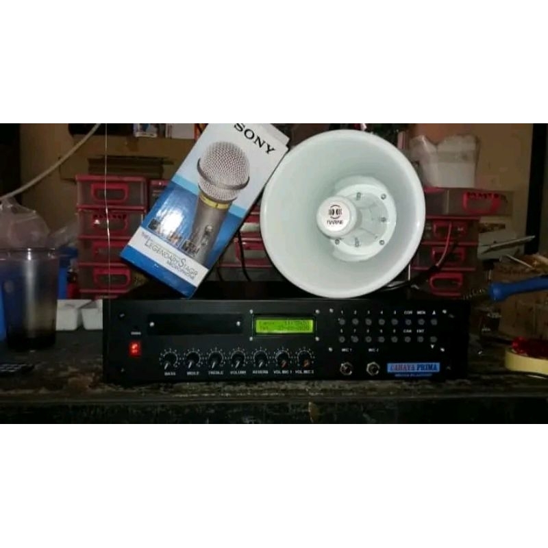 amply bell sekolah otomatis