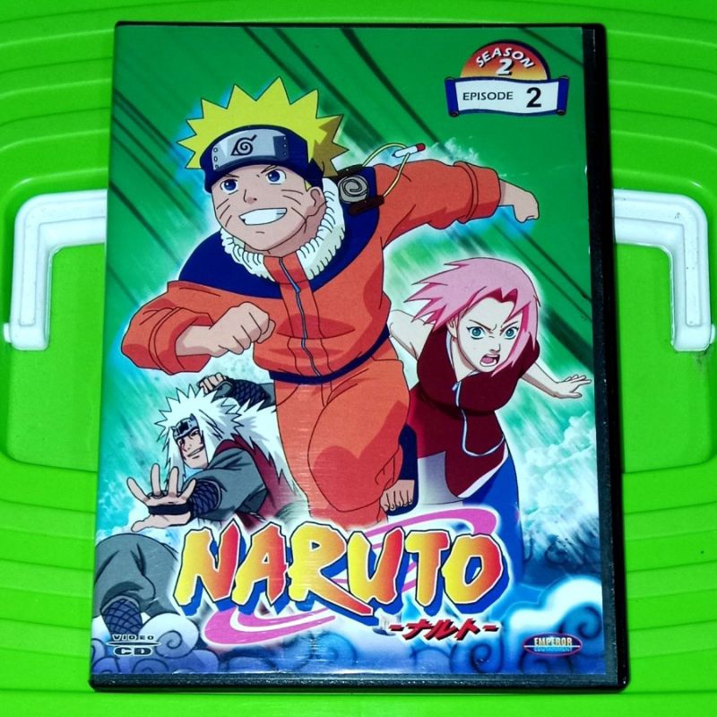 VCD NARUTO DUBBING INDONESIA V CD ORIGINAL S2