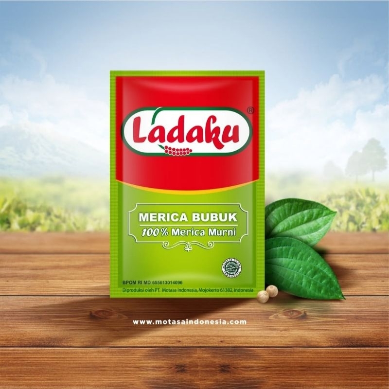 

LADAKU Merica Bubuk Bumbu Dapur Kemasan Renceng