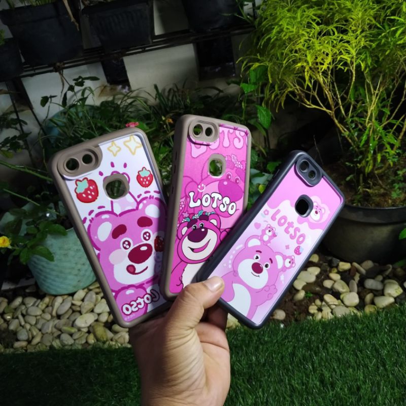 Case Vivo 1718 V7 Softcase Matte Rose Dove Motif Lotso Casing Kesing Silicone