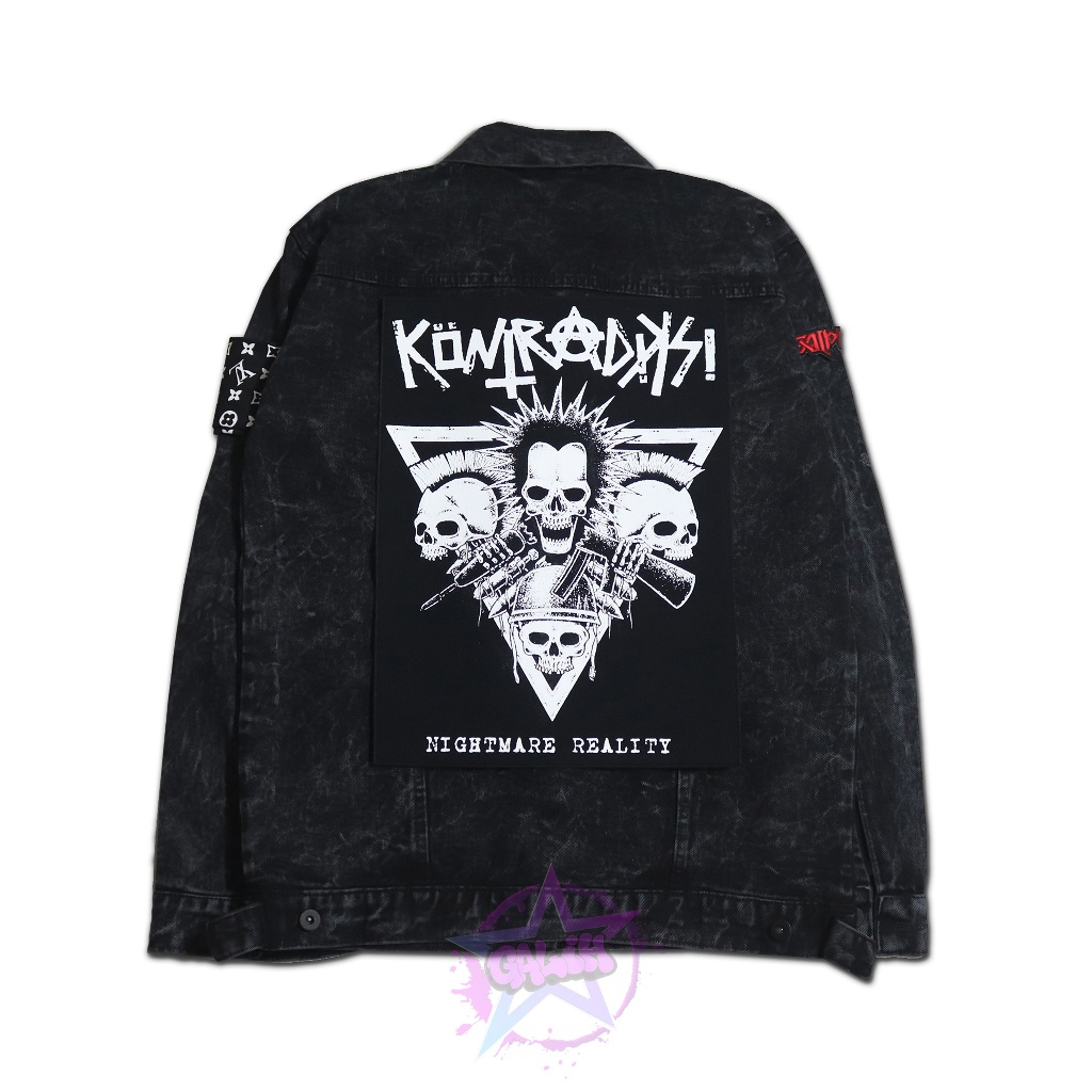 PATCH KONTRADIKSI PATCH SABLON EMBLEM SABLON PATCH BAND EMBLEM BAND PATCH PUNK EMBLEM PUNK PATCH BOR