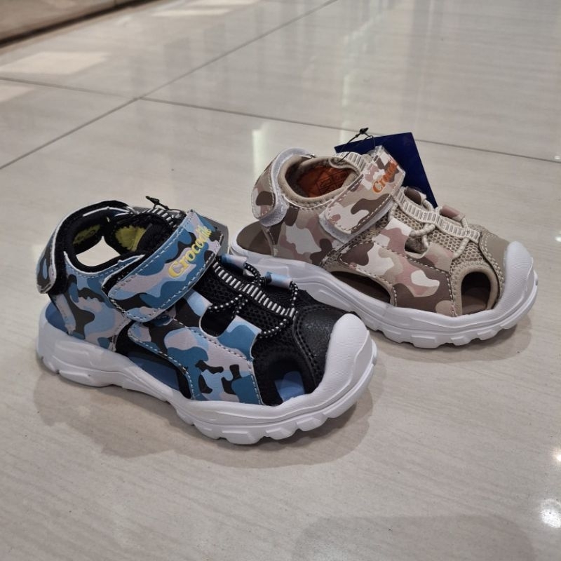 sepatu sandal anak laki-laki crocodile kids ORI size 25-30