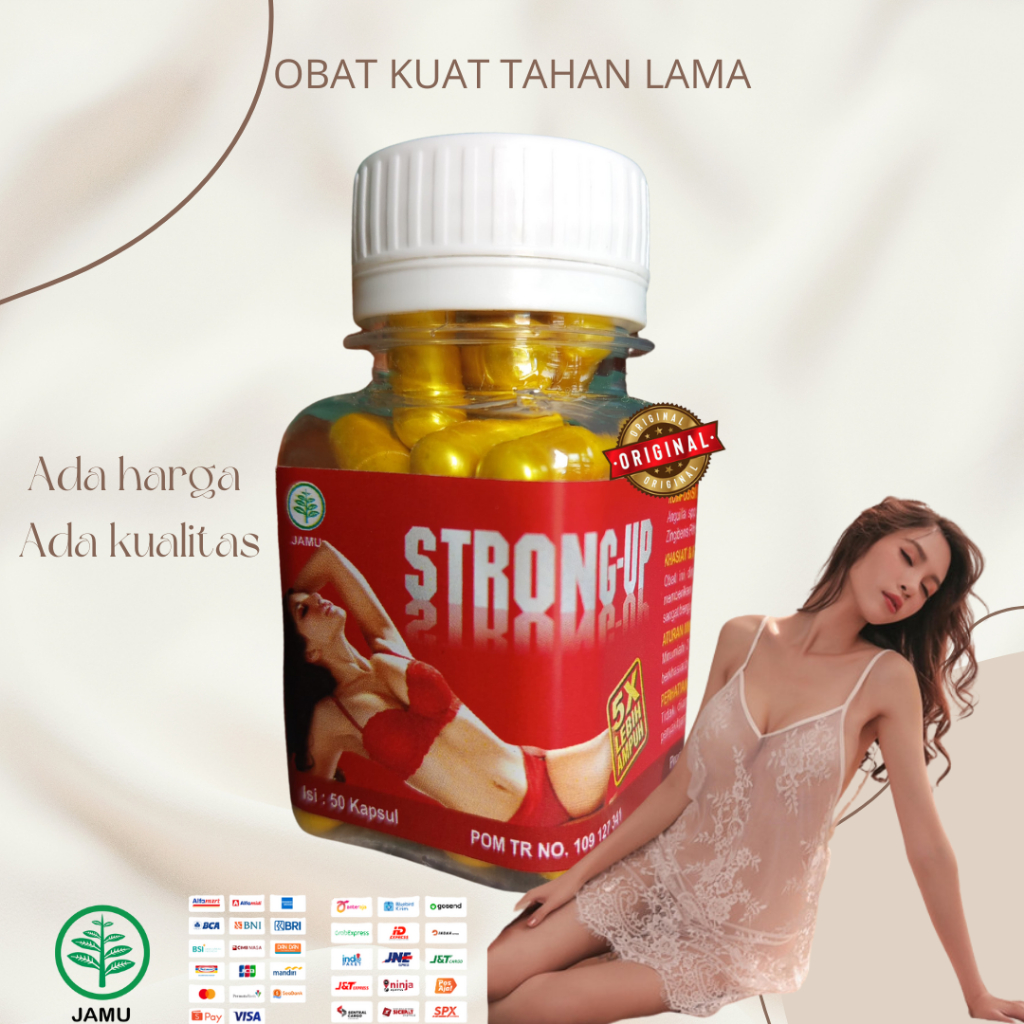 KAPSUL STRONG UP 5X LEBIH AMPUH ORIGINAL ISI 20 KAPSUL