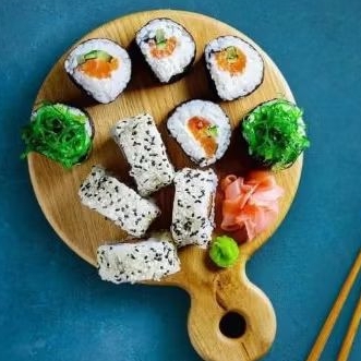 Replika makanan sushi khas jepang 1set ( link khusus custom by toko )