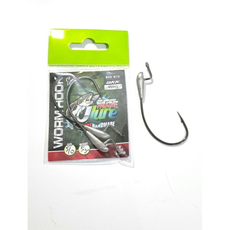 worm hook 5/0 BKK 9003CD