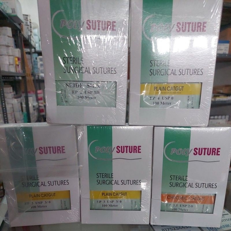 Catgut PolySuture Plain dan Chromic