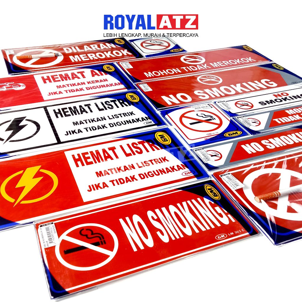 

Label Acrylic / Sign Board Label Peringatan / Larangan & Himbauan