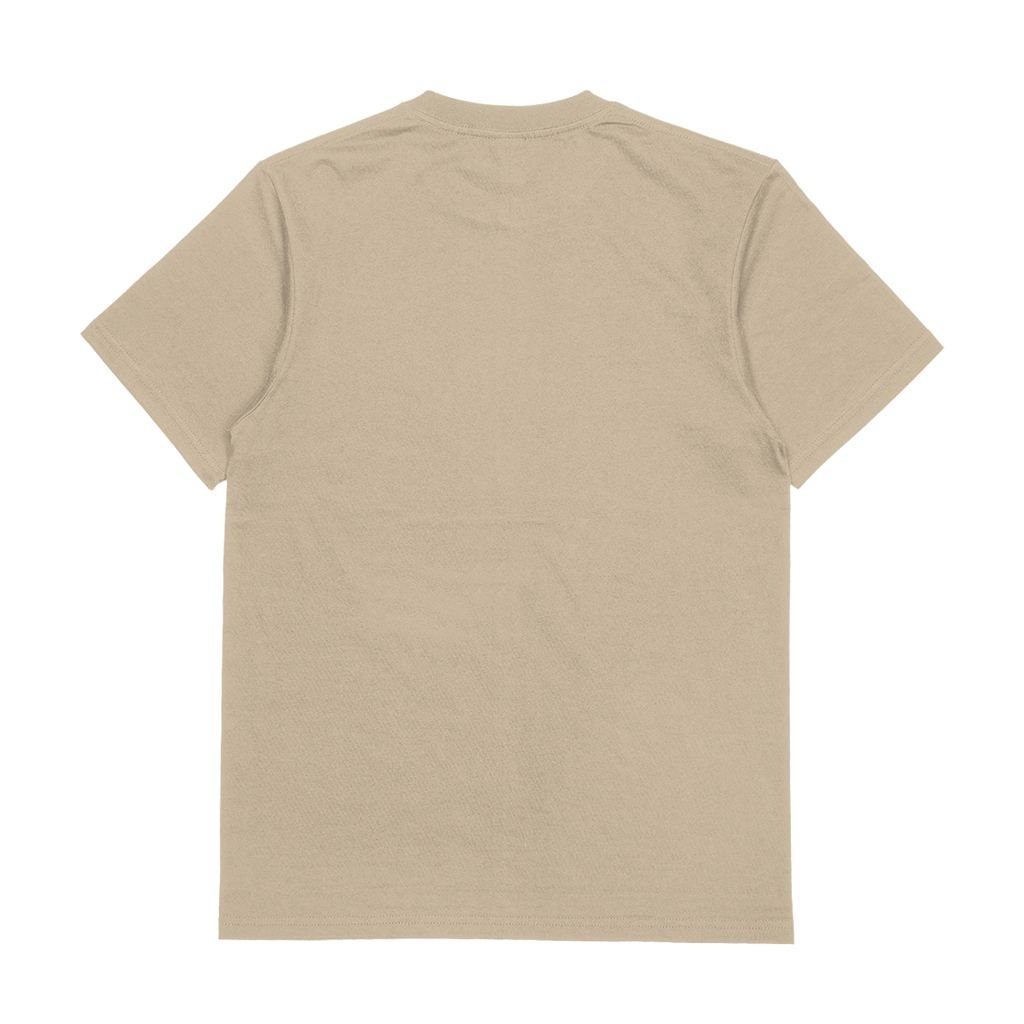 Troy Company Tshirt Beige Shopping Bear - Kaos Lengan Pendek Kaos Beige MTD 3077