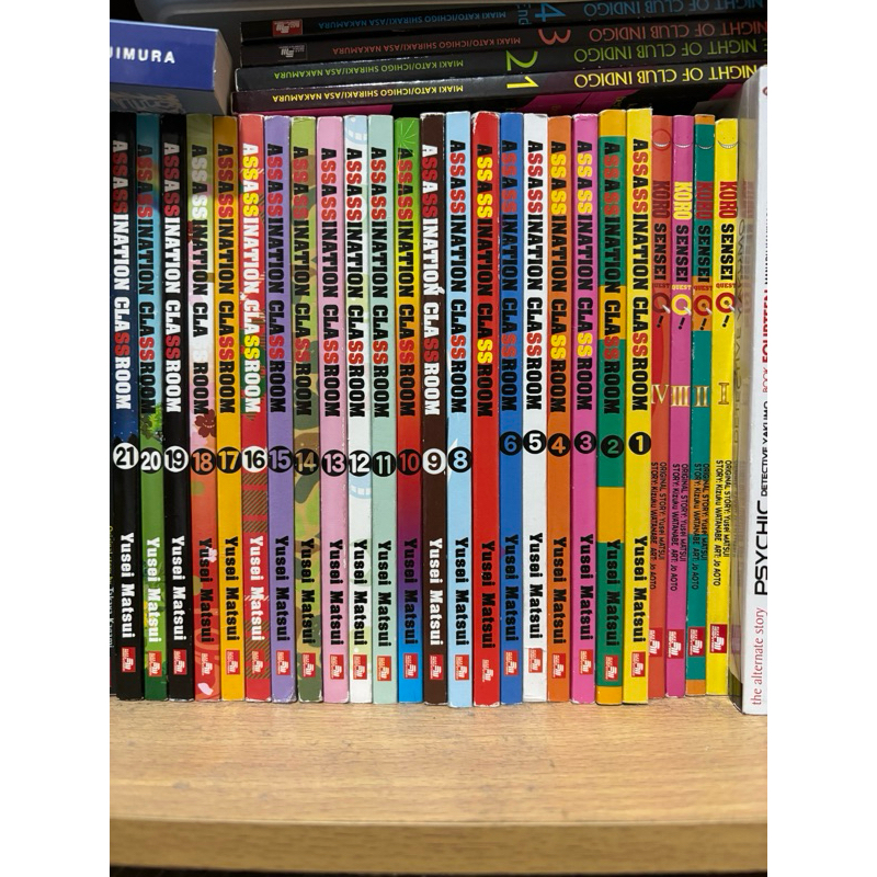 [PRELOVED] komik assassination classroom volume 1-21 lengkap + seri koro sensei quest volume 1-4 kon