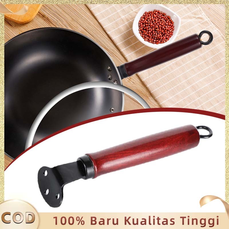 Bahan Kayu Gagang Panci Pengganti Gagang Panci Wajan Anti Panas Gagang Panci Wajan Anti Panas