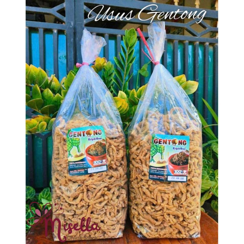 

Keripik Usus Cap Gentong Berat 500 Gram