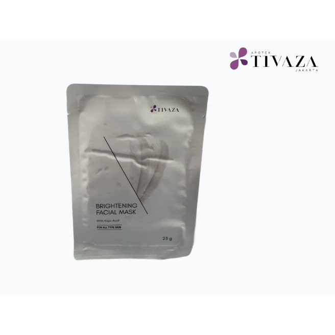 TIVAZA BRIGHTENING FACIAL MASK WITH KOJIC ACID