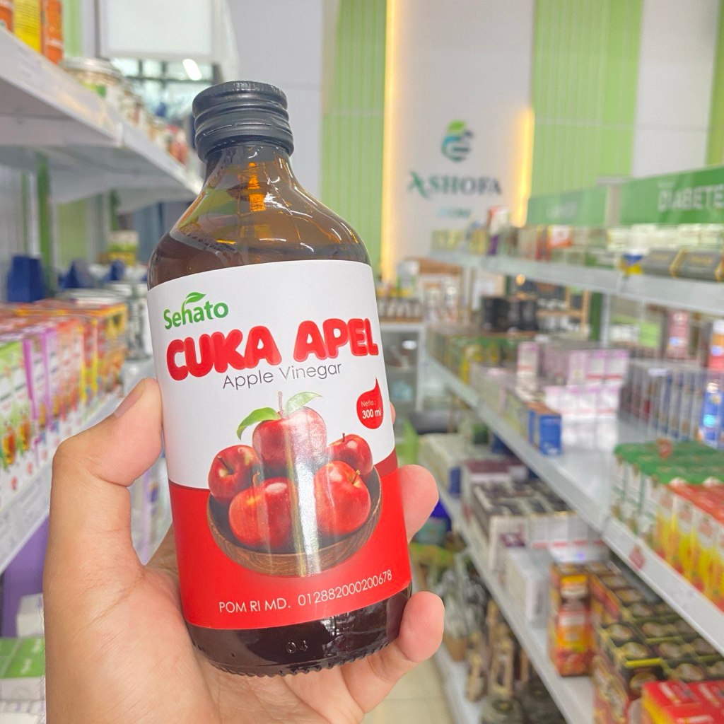 

SEHATO Cuka Apel Apple Vinegar 300ml Original BPOM
