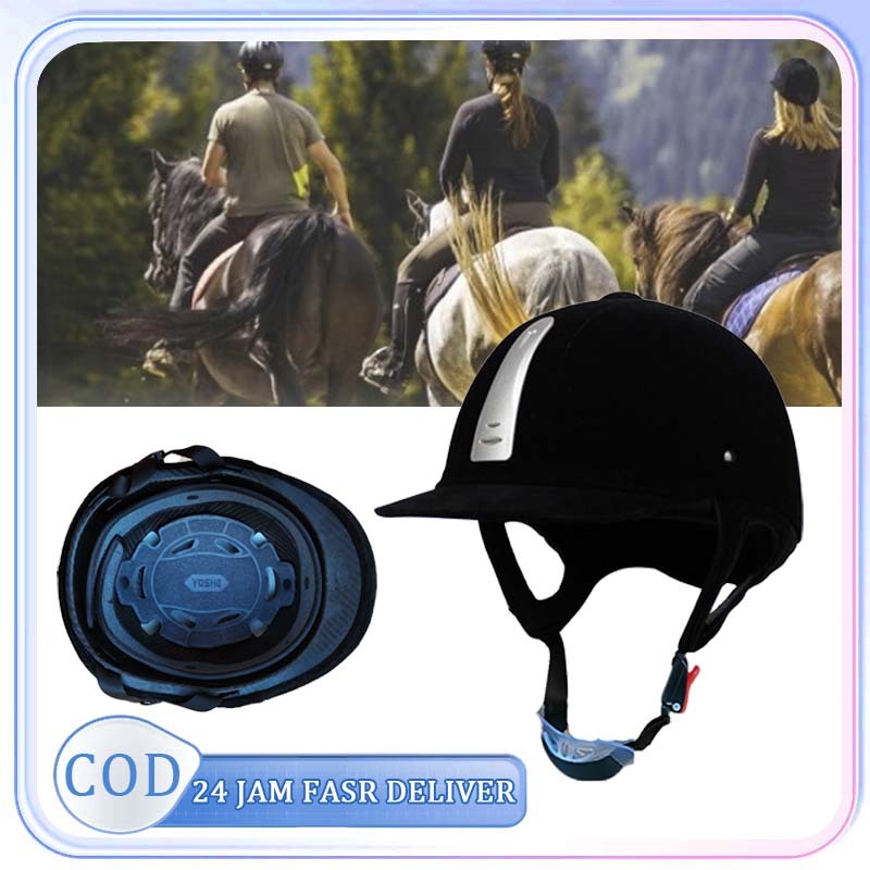 Horse Riding Helmet Helm Berkuda Equestrian Helmet Horse Riding Equestrian Premium