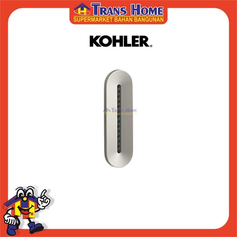 KOHLER Statement Oblong Vichy Body Spray Vib Brush Nickel (KOHLER )