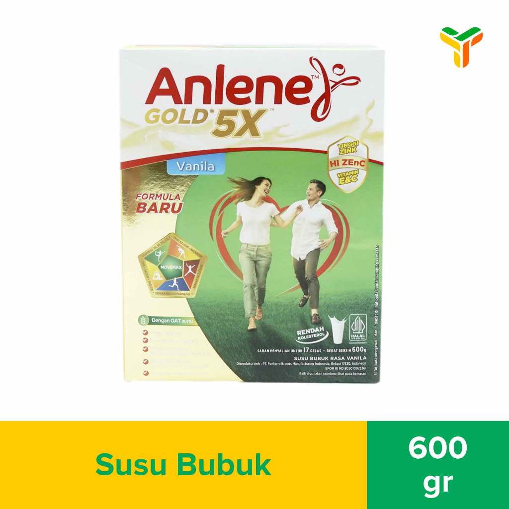 

Anlene Gold Vanila 600Gr