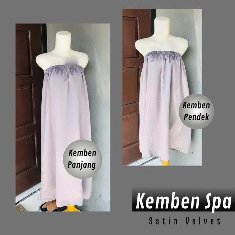 Kemben Spa Panjang Facial Salon Kemben Salon Kecantikan Bahan Satin Kemben Klinik Kecantikan Kemben 