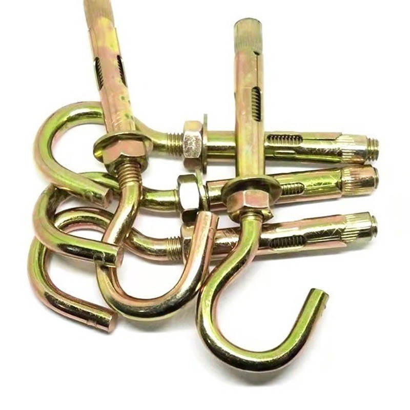 OneKlik - 10 Buah Dynabolt Hook Dynabolt Anchor Hook Dynabolt Gantung M8x60 / M6x45 Dynabolt