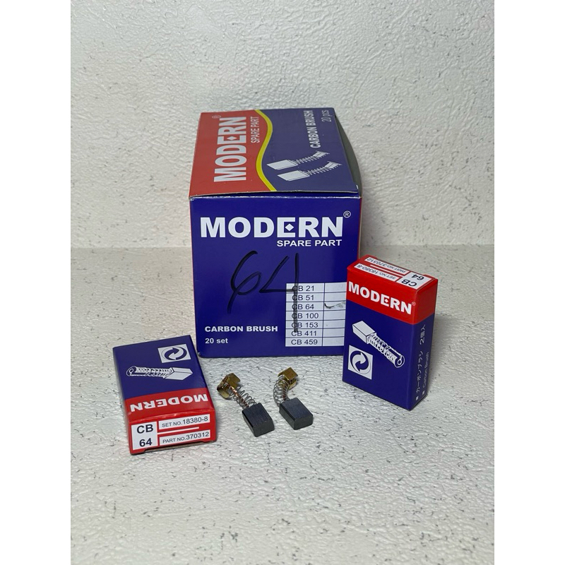 Cb 64 modern / Carbon Brush / Arang modern 64 CB64 2100 M2130 20pcs