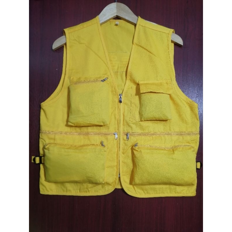 rompi kargo vest taktikal Yellow series