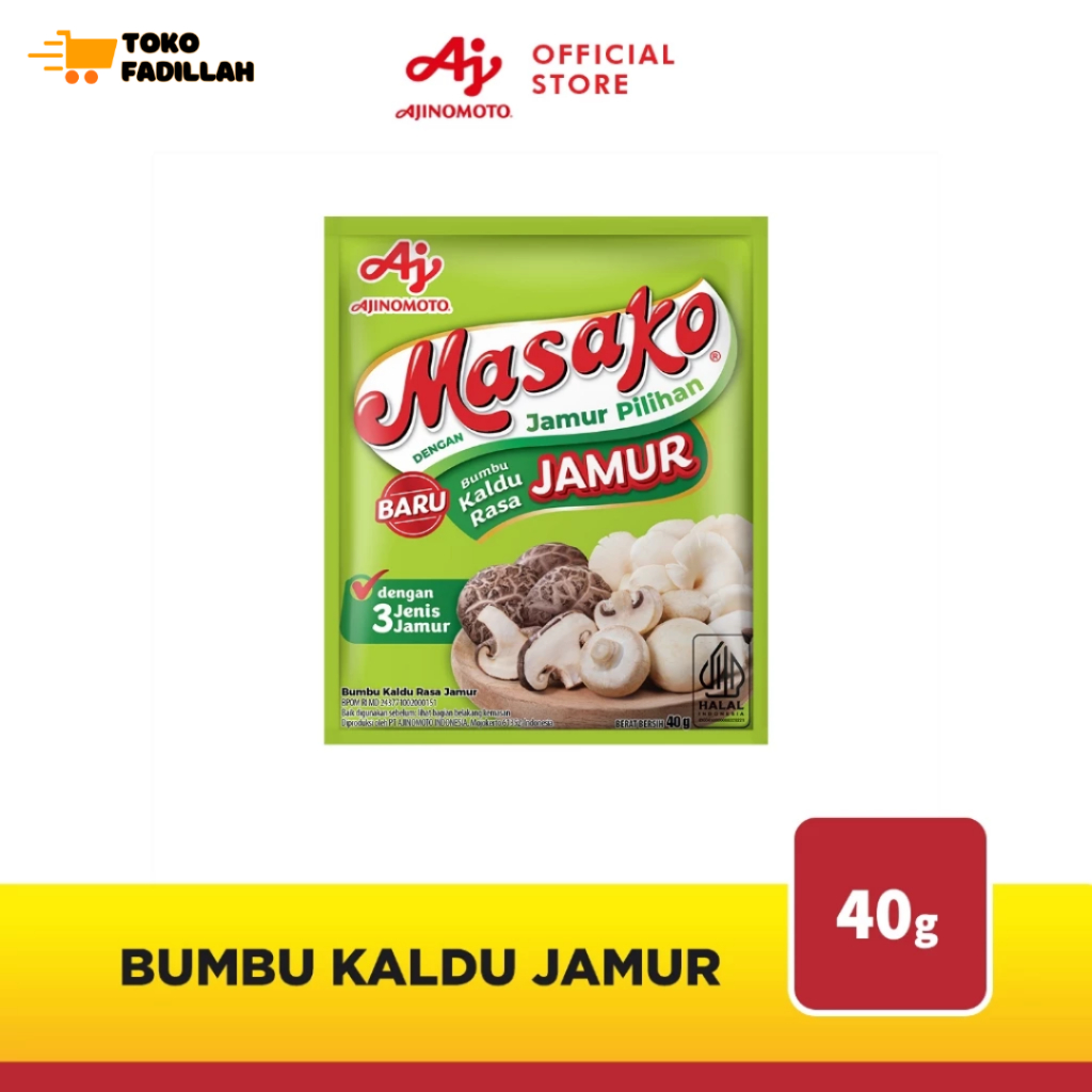 

Masako Bumbu Kaldu Jamur 40 gr