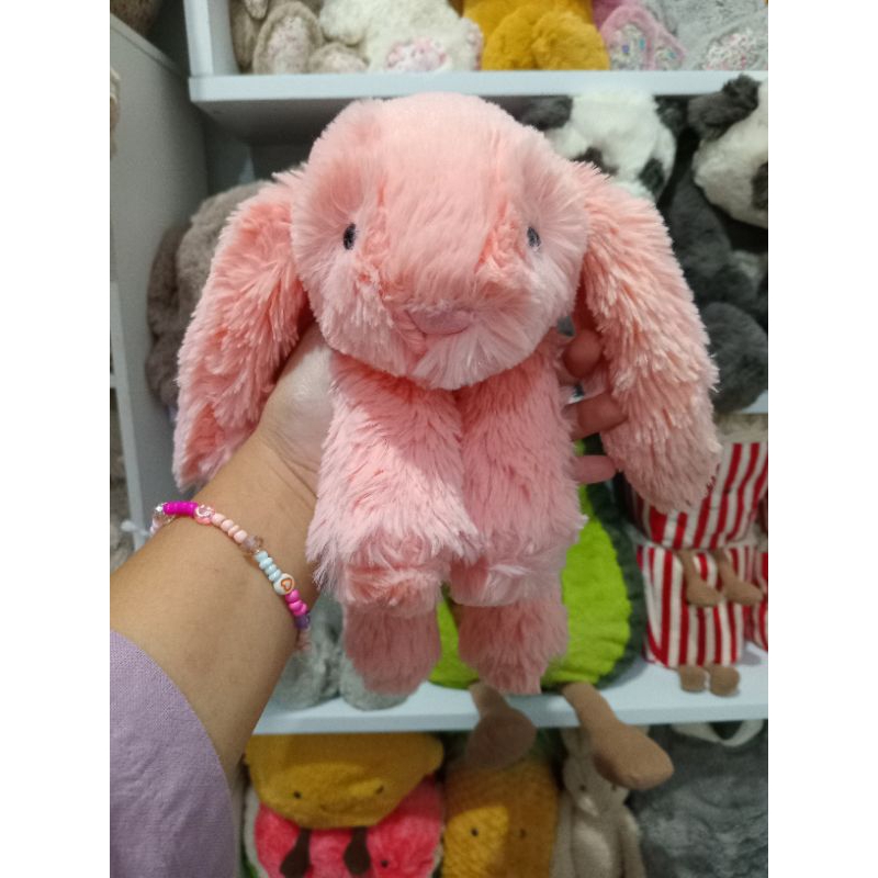 smudge bunny apricot size medium by jellycat