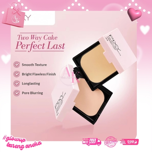 PIXY Two Way Cake Perfect Last - Bedak Padat